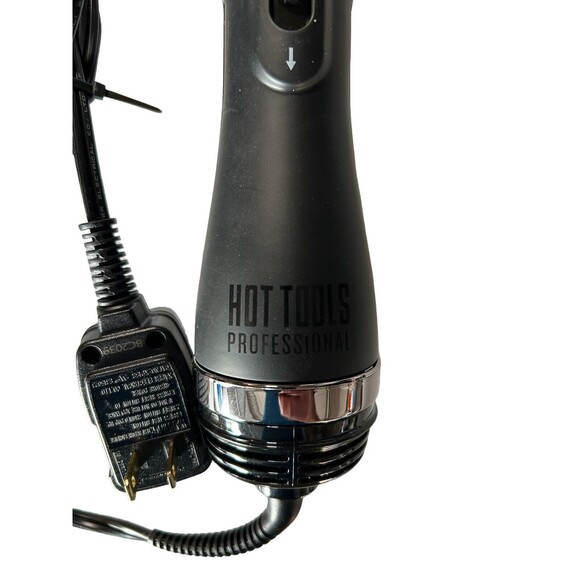 Hot Tools Black Gold Blowout Volumizer Hair Styler Detach Brush Model HT1091BG - Picture 5 of 12